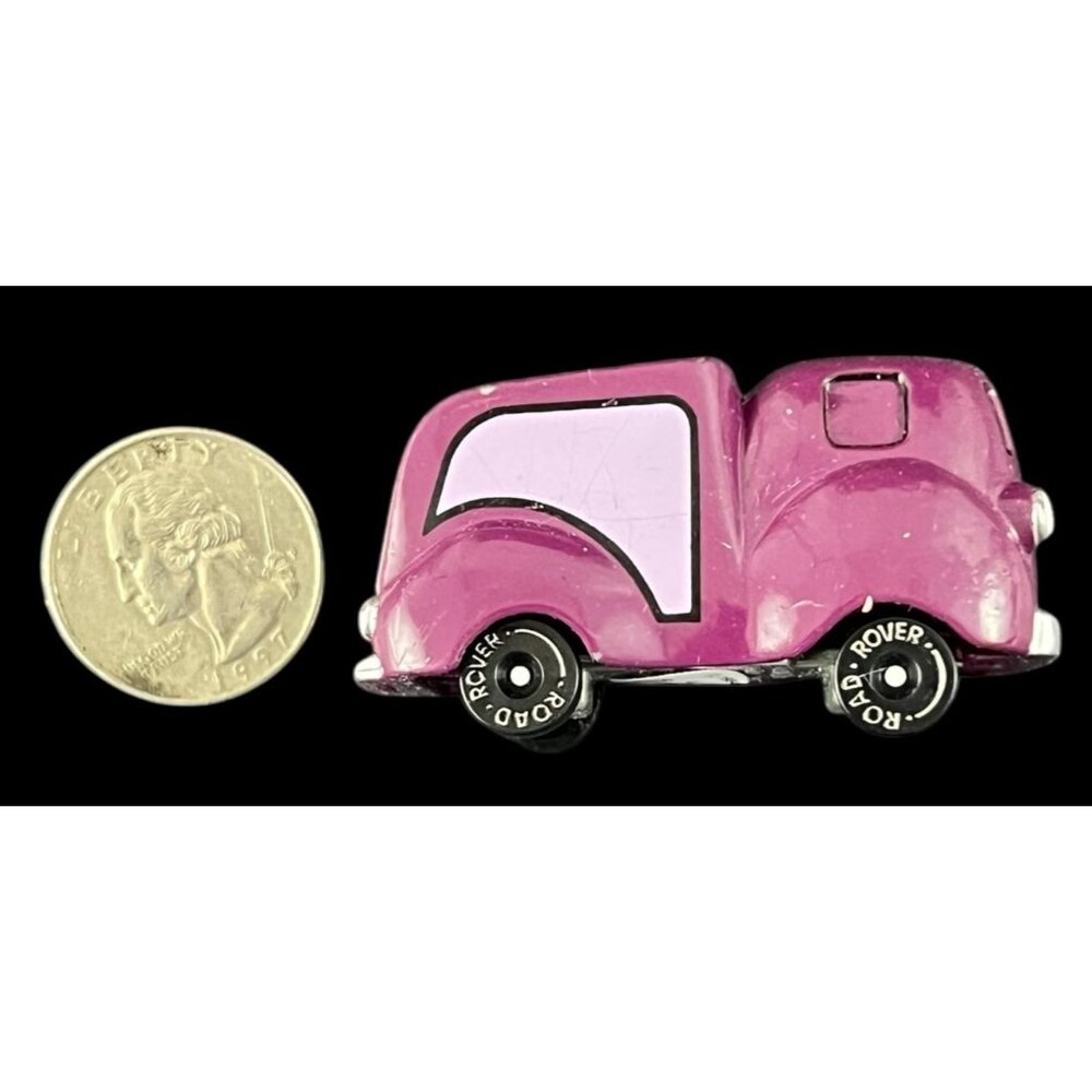 Vintage 1983 Hallmark Road Rovers Little Dumpy Purple Dump Truck Diecast Toy Car